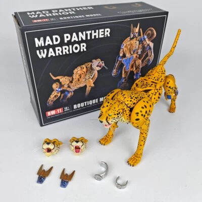 Figura de acción BW Beast Wars Cheetor BW-11 BW11 Panther escala MP Foto 1 de 4