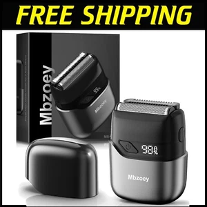 Men’s Travel Foil Shaver - Waterproof, Rechargeable, Skin-Friendly Design - Picture 1 of 10
