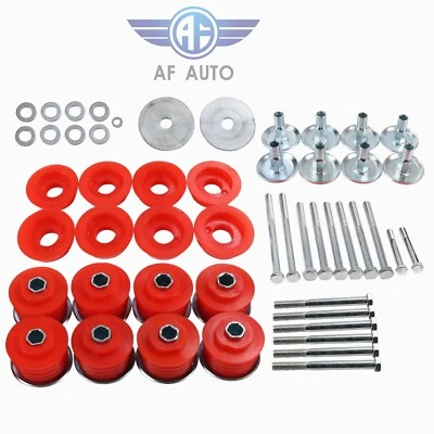 Body Cab Mount Bushing Kit KF04060BK For 2008-16 Ford F350 F250 Super Duty 2/4WD - Image 1 of 4