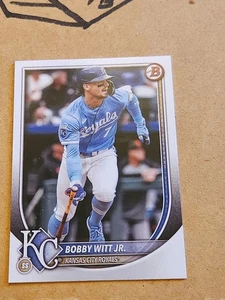 Bobby Witt Jr. 2025 Bowman Baseball #7 Kansas City Royals - Picture 1 of 2