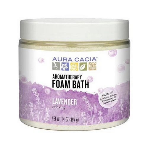 Lavanda de baño de espuma de aromaterapia 14 oz de Aura Cacia Foto 1 de 1