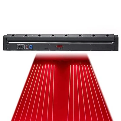 DJ laser Light 8 Eyes RedBeam Bar Moving Head Stage Lazer Lighting Disco Club - Image 1 of 4