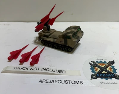 3 new missiles for  Matchbox Battle Kings K-117 SP Hawk Launcher - Image 1 of 4