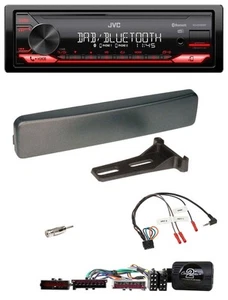 JVC DAB Lenkrad Bluetooth USB Autoradio für Ford Mondeo Focus anthrazit - Bild 1 von 9