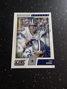 2017 Score - Signal Callers Tony Romo #2 NFL Dallas Cowboys Quarterback - Picture 1 of 2