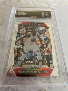 DRAYMOND GREEN WARRIORS 2015 PRIZM ALL-NBA PRIMER EQUIPO # 391 CALIFICADO 10 L@@K - Imagen 1 de 2
