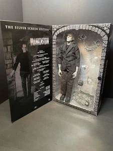 "Figura de Frankenstein Boris Karloff de 12"" pantalla plateada Sideshow UNIVERSAL MONSTERS" - Imagen 1 de 18