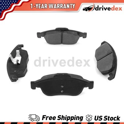 Front Ceramic Brake Pads Fits 2013 2014 2015 2016 2017 Peugeot Partner_DV - Image 1 of 3