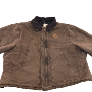 Carhartt Sandstone Jacke Arctic Quilt gefüttert Herren XXL - J22 CHT Chestnut 2XL - Bild 1 von 17
