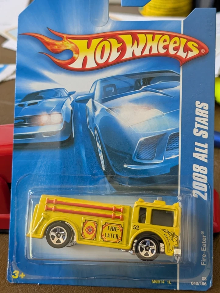 Hot Wheels 2008 Fire-Eater #048 Yellow - Image 1 of 1