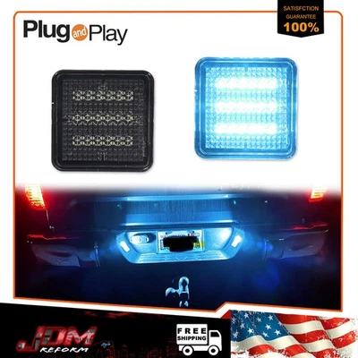 Ice Blue LED License Plate Lights For 2016-2023 Toyota Tacoma & 2014-2021 Tundra - Image 1 of 4