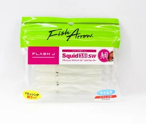 Fish Arrow Soft Lure Flash J Squid SW 3.5 Inch 5 Piece per pack #05 (3708) - Picture 1 of 6