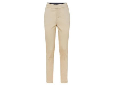 esmara® Damen Slacks mit Baumwolle (beige, 38) - B-Ware neuwertig - Bild 1 von 3