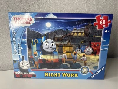 Ravensburger Thomas & Friends Night Work Puzzle 60 Piece Glow-In-the-Dark  - Image 1 of 4