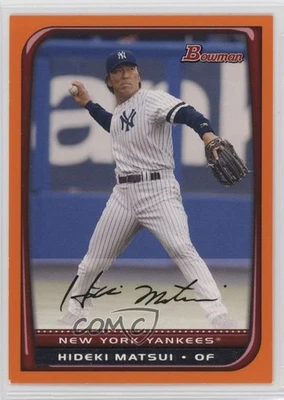 2008 Bowman Orange /250 Hideki Matsui #42 - Image 1 of 2