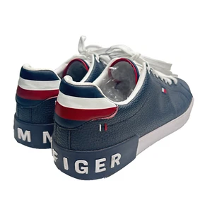 TOMMY HILFIGER Rezz Para hombres Gris Oscuro Con Cordones Tenis Zapatos TMREZZ-F Talla 10.5 EE. UU. - Imagen 1 de 11