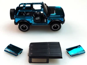 Mattel Hot Wheels Collectors RLC Exclusive ’21 Ford Bronco Wildtrak ZAMAC Aqua - Picture 1 of 24