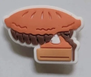HALLOWEEN PUMPKIN PIE slice Of Pie for Croc shoe Charm Jibbitz - Picture 1 of 1