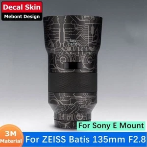 Mebont Decal Skin For ZEISS Batis 135mm F2.8 Lens Sticker Vinyl Wrap Film Coat - Picture 1 of 64