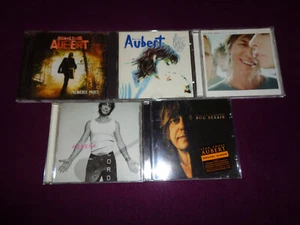 LOT DE 5 CD JEAN LOUIS AUBERT / ROC ECLAIR COMME UN ACCORD IDEAL STANDARD BLEU - Picture 1 of 2
