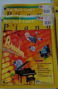 4 x Alfred's Basic Piano books. Level 3 - Picture 1 of 2