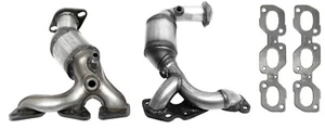 Par de convertidores catalíticos colectores Ford Escape 3L 2007-2008 EPA OBDII - Imagen 1 de 1