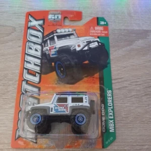 Matchbox 1/64 Diecast MBX Explorers Dune Dog White Dune Dog - Picture 1 of 2