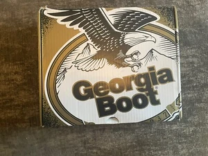 GEORGIA BOOT EAGLE LIGHT WIDE LOAD STEEL TOE WORK BOOTS G6395 Size 9 1/2 - Picture 1 of 6