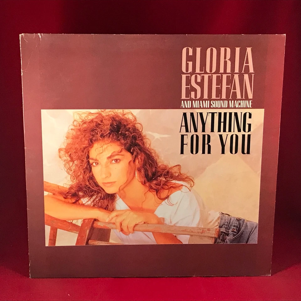 GLORIA ESTEFAN Anything For You 1988 UK vinyl LP Rhythm Is Gonna Get You D - Image 1 of 1
