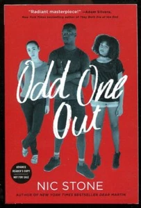 SIGNED Nic Stone ODD ONE OUT 2018 YA Coming of Age Novel ARC/Proof PB Like New - Picture 1 of 1