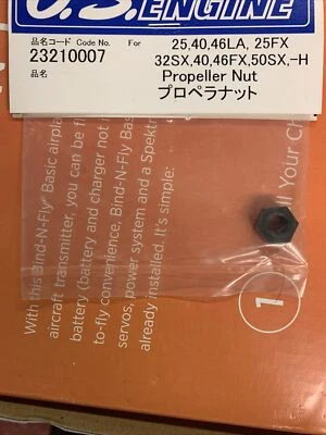 O.S. 23210007 Propeller Nut • - Image 1 of 2