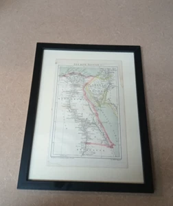 Alte Karte des antiken ägypten gerahmter Druck Wanddeko - Bild 1 von 24