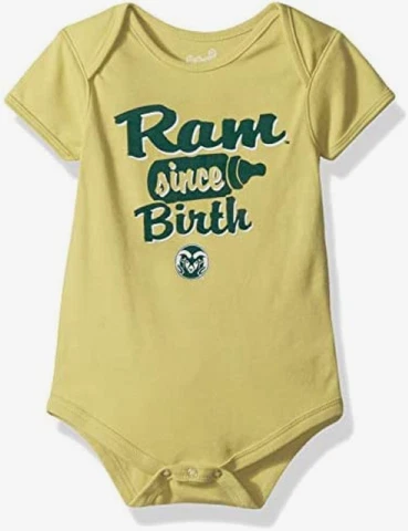 Outerstuff NCAA Colorado State Rams Short Sleeve Bodysuit Infant 24M NEW Cover