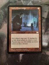 Magic the Gathering MTG - Well of Knowledge - Weatherlight - Ex