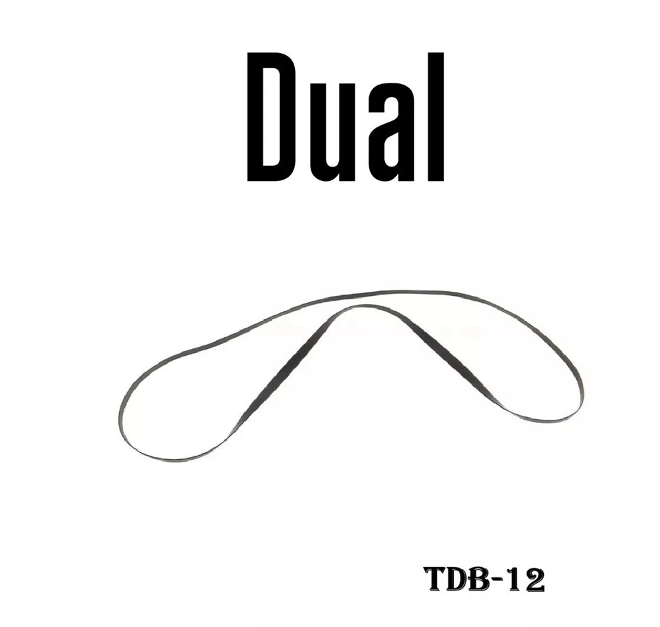 Dual CS329 CS418 CS429 CS518 Turntable Drive Belt 4mm Precision Ground Rubber - Image 1 of 1