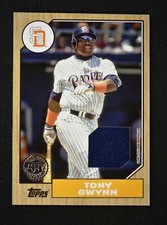 2022 Series 1 1987 Baseball Relic #87R-TG Tony Gwynn - San Diego Padres
