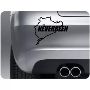 ADESIVI AUTO MAI STATI DIVERTENTI MAI NURBURGRING JDM DUB DECALCOMANIE - Foto 1 di 2