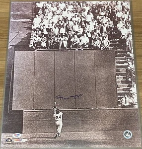 WILLIE MAYS The Catch signed autographed 16x20 photo PSA DNA - Picture 1 of 3