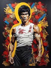 Digital Image Picture Photo Wallpaper Background Bruce Lee
