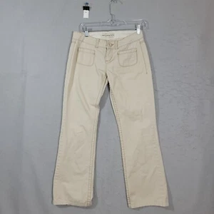 Aeropostale Knöchelhose hellbraun vordere Taschen normale Größe 3/4 - Bild 1 von 13