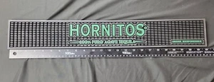 Hornitos Tequila Bar Mat Drink Rail Spill Cocktail Mat New Black/Dark Green Lett - Picture 1 of 4