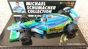 Minichamps 1:43 Benetton Ford B194 Michael Schumacher Weltmeister 1994 - Bild 1 von 3