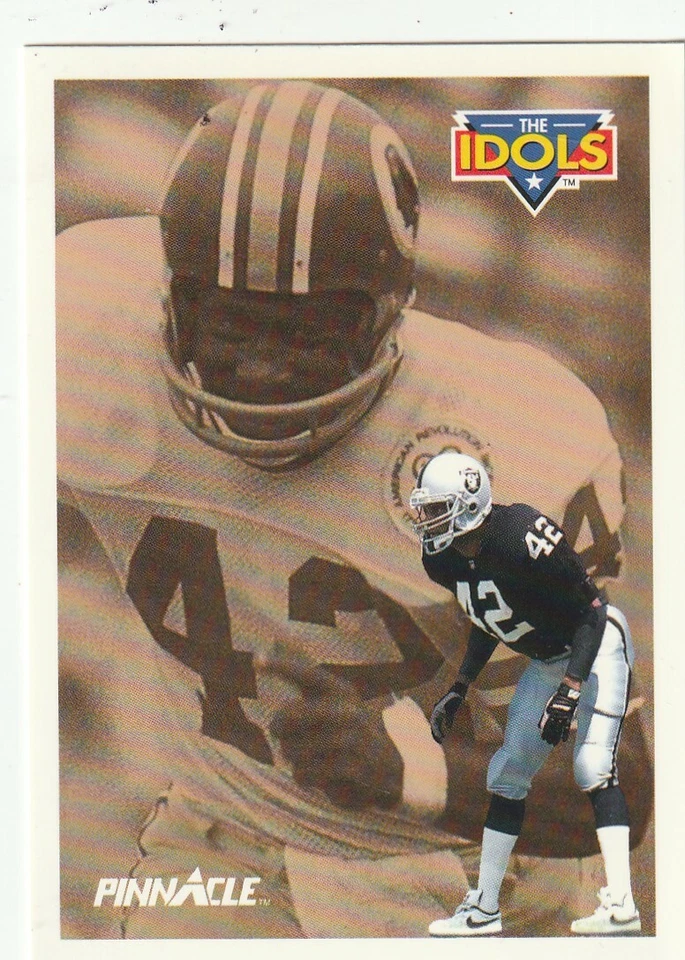 FREE SHIPPING-MINT-1991 Pinnacle Ronnie Lott Charley Taylor #381 IDOLS - Image 1 of 1