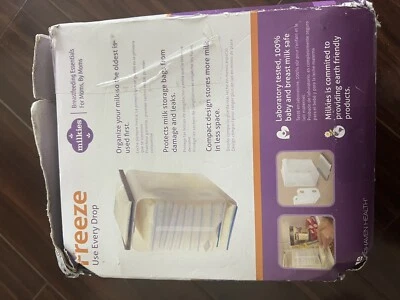 Fairhaven Health Milkies Freeze Leche Materna Organizador Almacenamiento de Leche Materna Foto 1 de 4