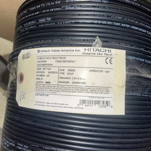 Hitachi 12 Strand Multimode Fiber Optic Cable, 61460-12, Per Ft - Picture 1 of 3