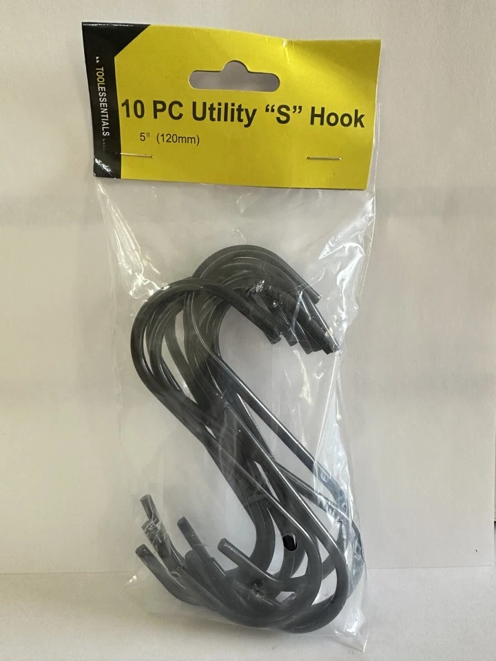 10 Pcs 5'' Inch Red Small S Hooks Hangers Altocraft USA - Image 1 of 1