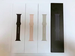 Original OEM Apple Watch Original Armband Armbänder Silikon 38mm 40mm 44mm 42mm - Bild 1 von 6