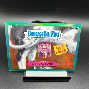 2024 Garbage Pail Kids Series 7 #252a Milky Wayne Aqua Refractor /199 (WATN SP) - Picture 1 of 2