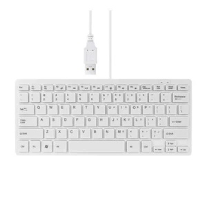 USB Mini Keyboard with Chocolate Buttons Stylish Portable Ultra Slim for Mac PC - Picture 1 of 7