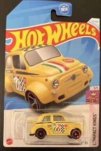 Mattel Hot Wheels *F Case* 2024 Compact Kings 5/5 ~ 117/250 '60s Fiat 500D - Picture 1 of 4